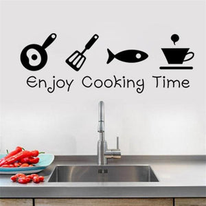 Stickers Kitchen Decal Home Decor Restaurant Decoration 3D