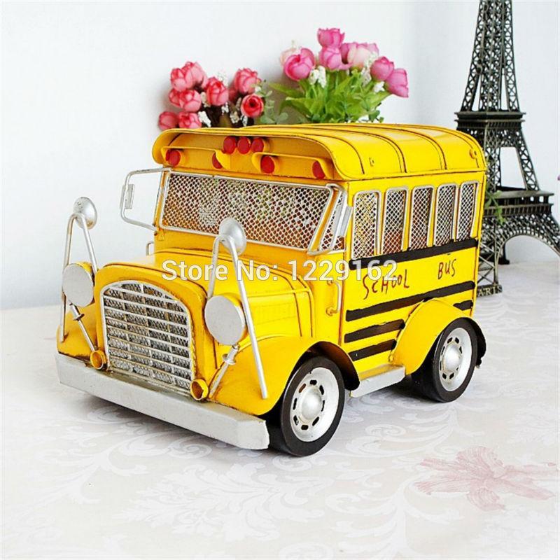 Handmade vintage metal classic cars model iron car